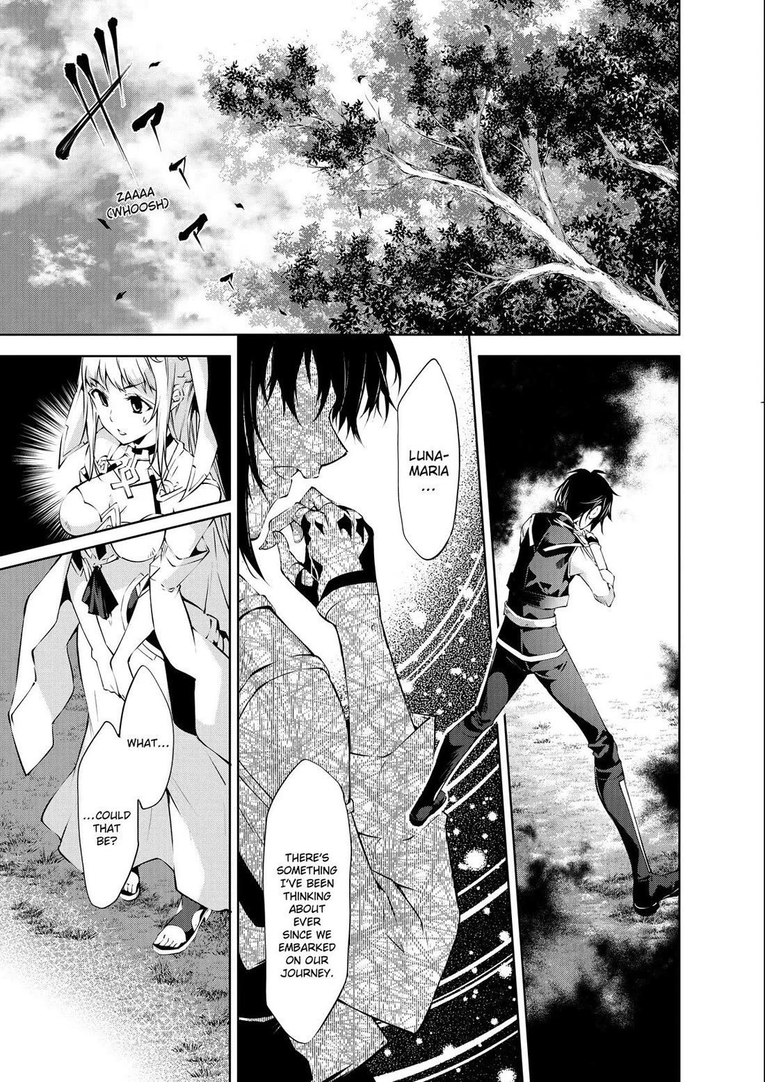 Kamigami ni Sodaterare Shimo no, Saikyou to Naru chapter 38 page 9