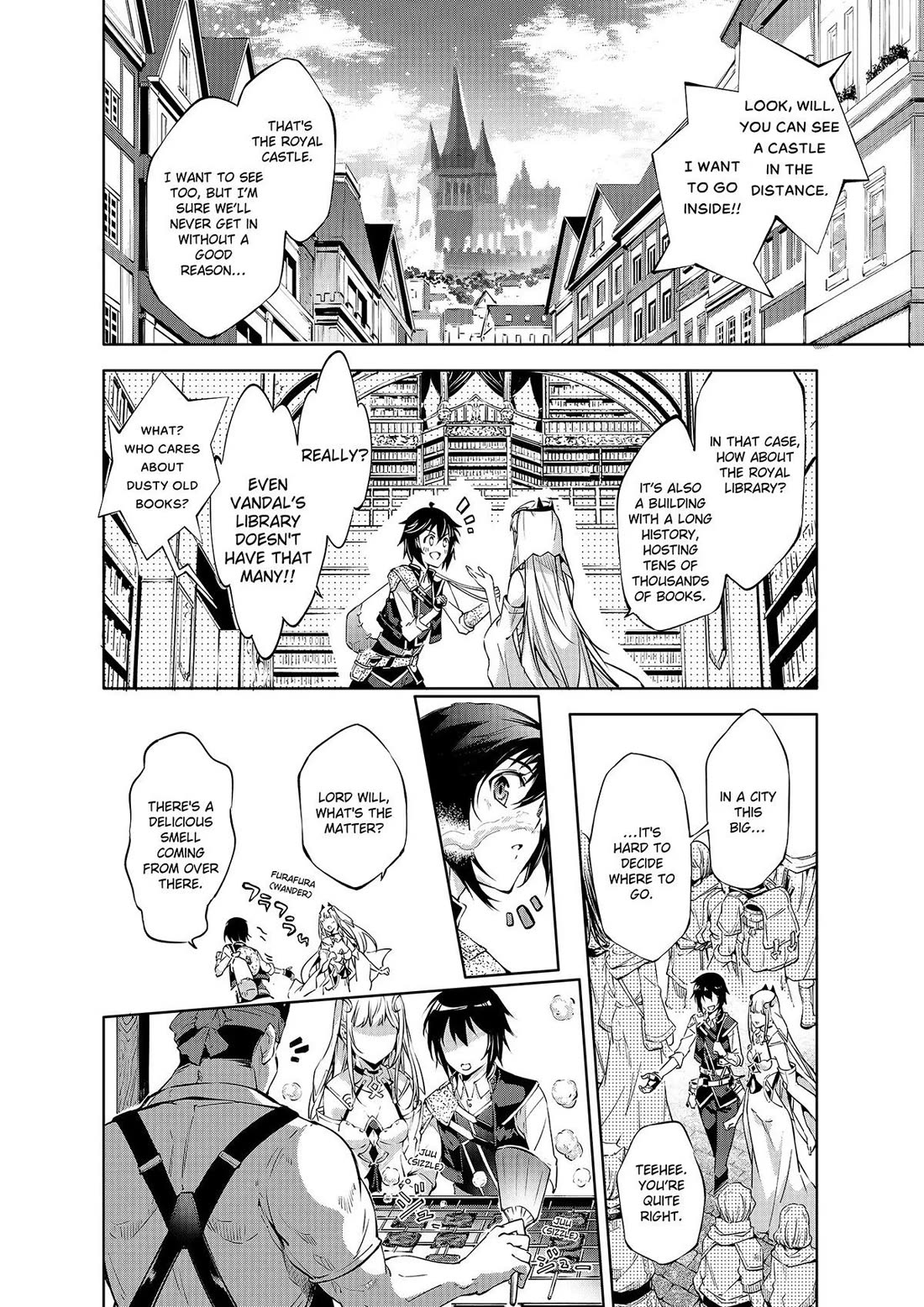 Kamigami ni Sodaterare Shimo no, Saikyou to Naru chapter 39 page 3