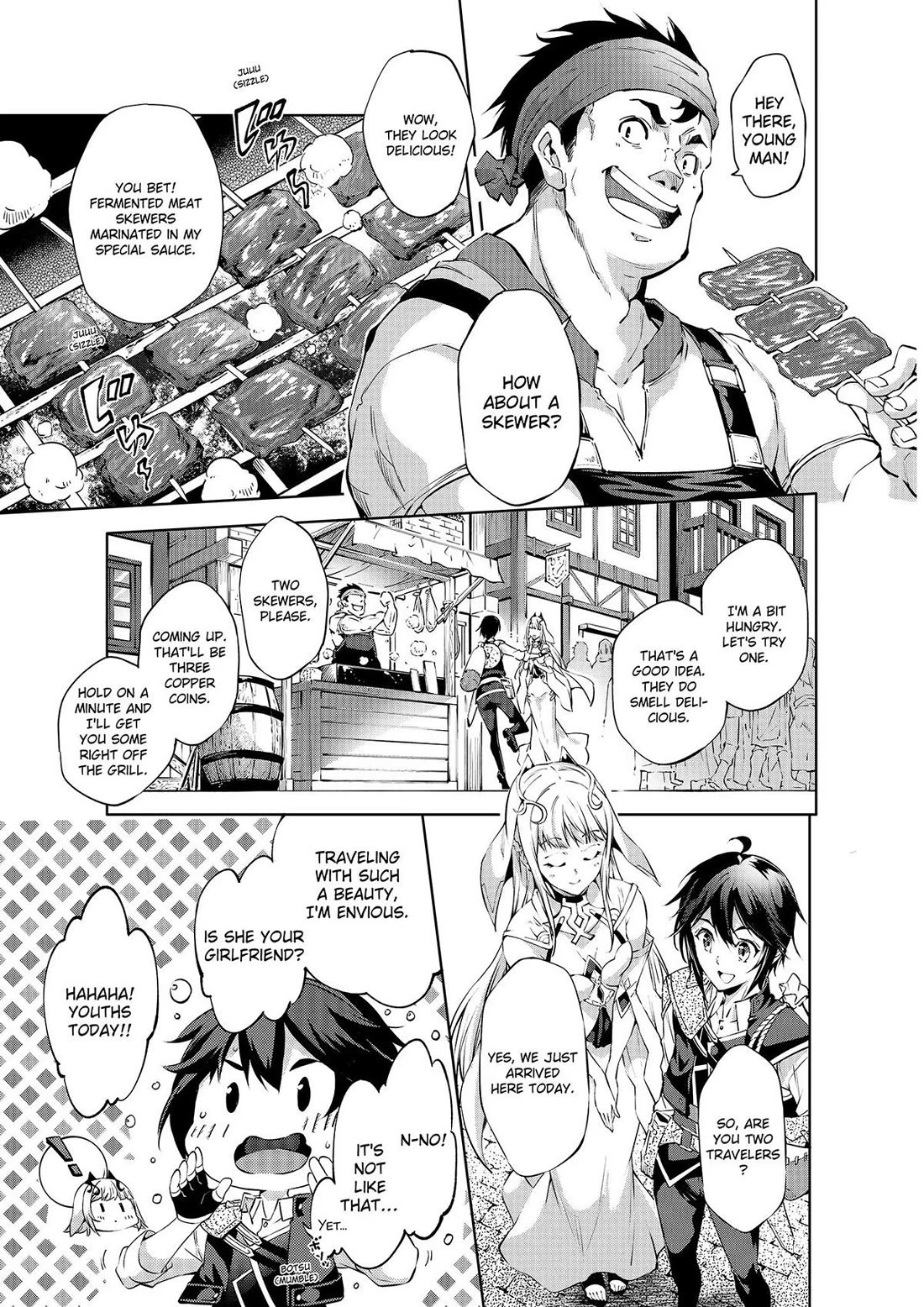 Kamigami ni Sodaterare Shimo no, Saikyou to Naru chapter 39 page 4