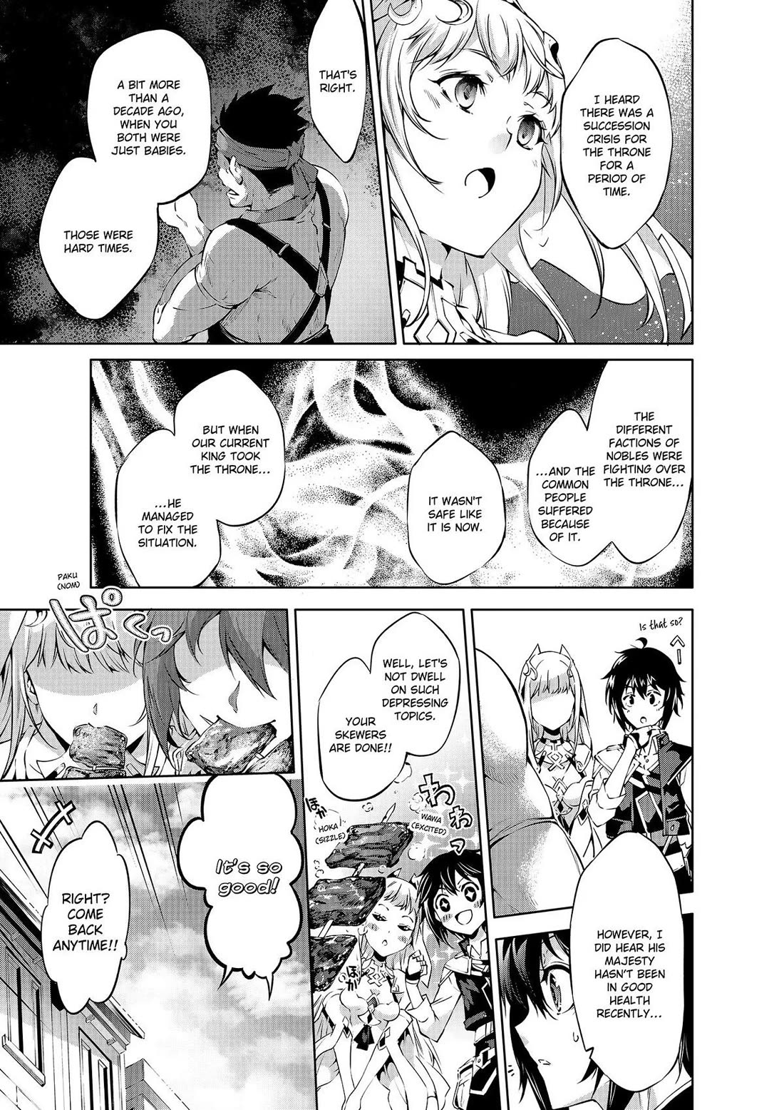 Kamigami ni Sodaterare Shimo no, Saikyou to Naru chapter 39 page 6