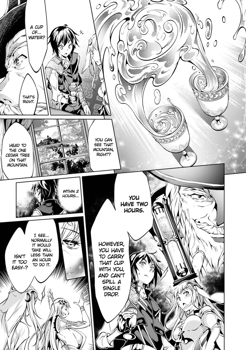 Kamigami ni Sodaterare Shimo no, Saikyou to Naru chapter 4 page 13