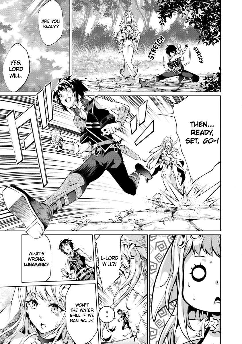 Kamigami ni Sodaterare Shimo no, Saikyou to Naru chapter 4 page 15