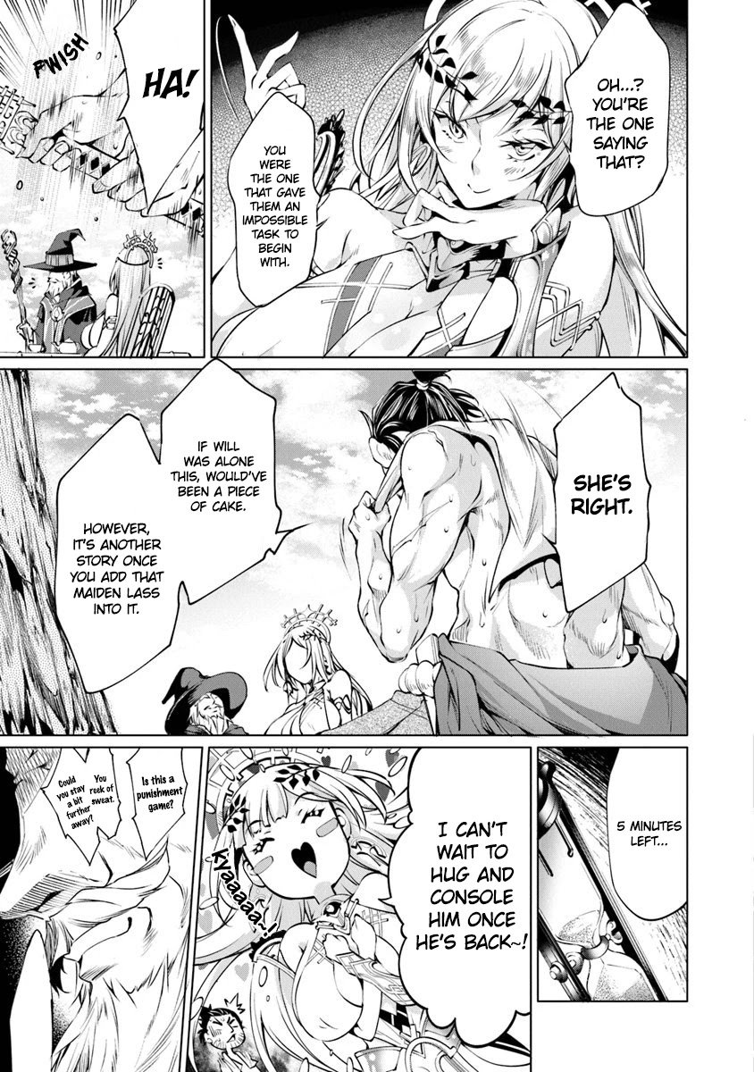 Kamigami ni Sodaterare Shimo no, Saikyou to Naru chapter 4 page 23