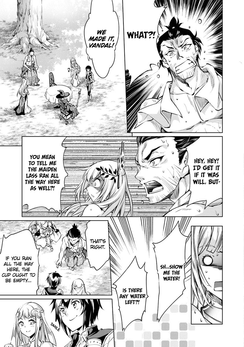 Kamigami ni Sodaterare Shimo no, Saikyou to Naru chapter 4 page 25