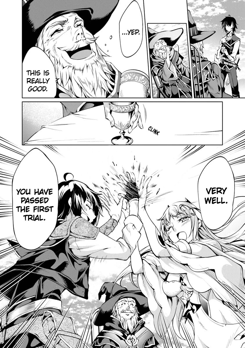 Kamigami ni Sodaterare Shimo no, Saikyou to Naru chapter 4 page 28