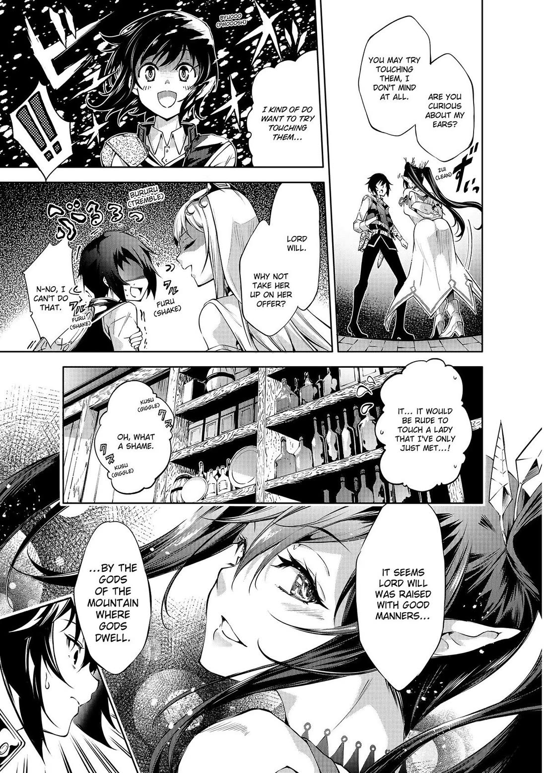 Kamigami ni Sodaterare Shimo no, Saikyou to Naru chapter 40 page 12