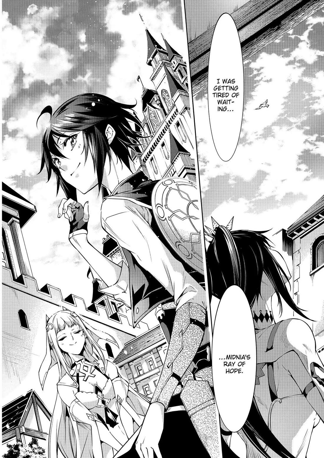 Kamigami ni Sodaterare Shimo no, Saikyou to Naru chapter 40 page 2