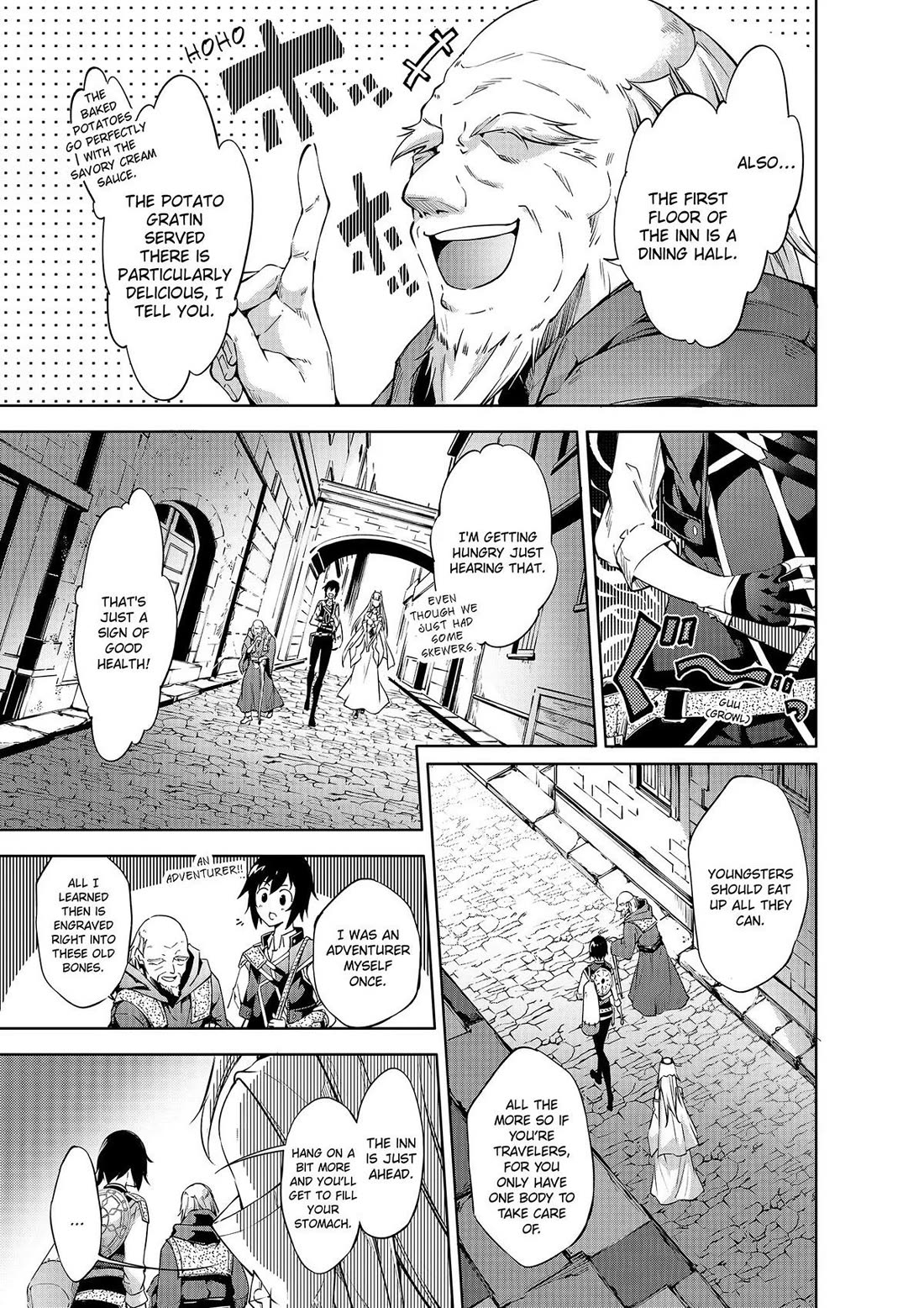 Kamigami ni Sodaterare Shimo no, Saikyou to Naru chapter 40 page 3