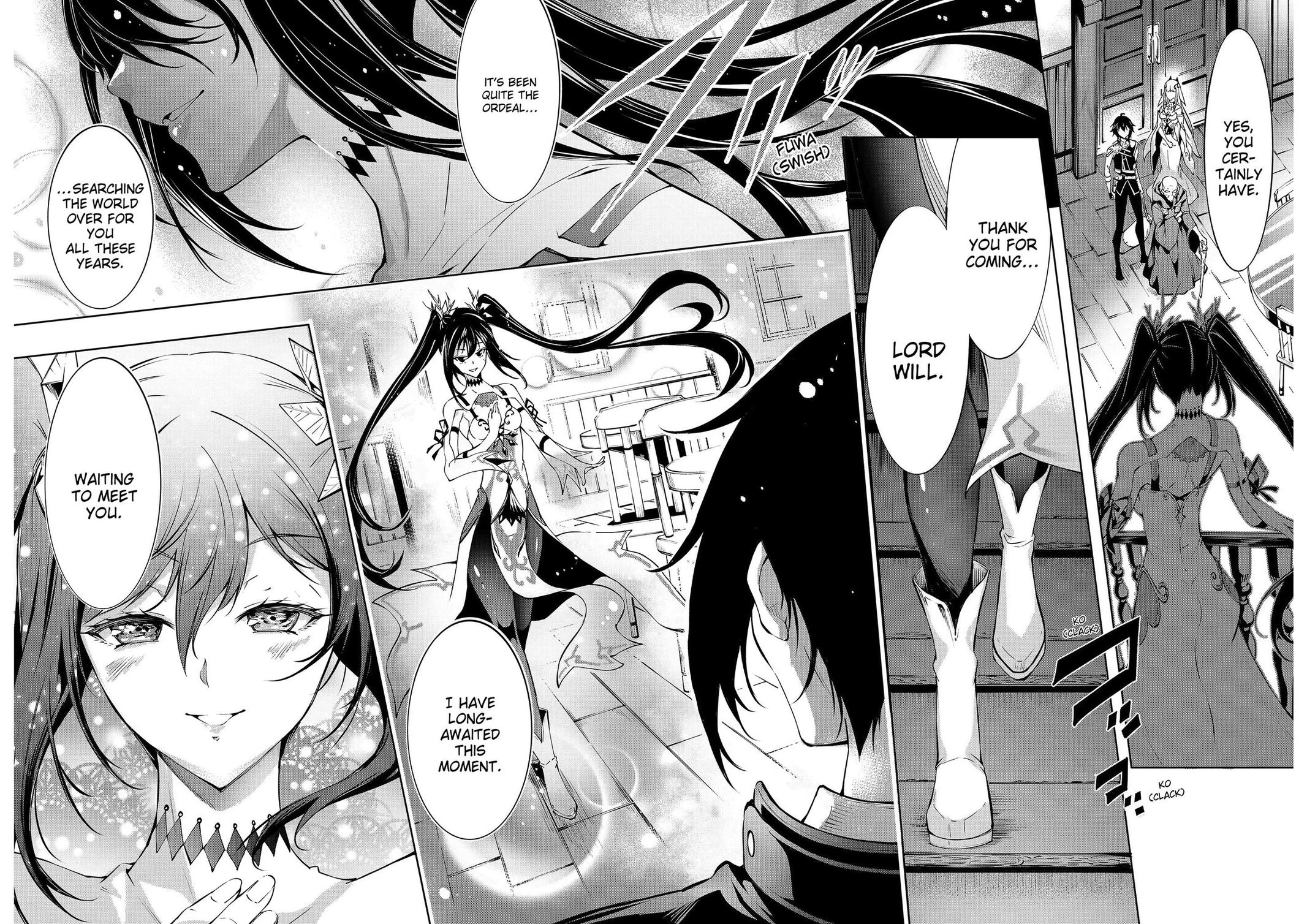 Kamigami ni Sodaterare Shimo no, Saikyou to Naru chapter 40 page 8