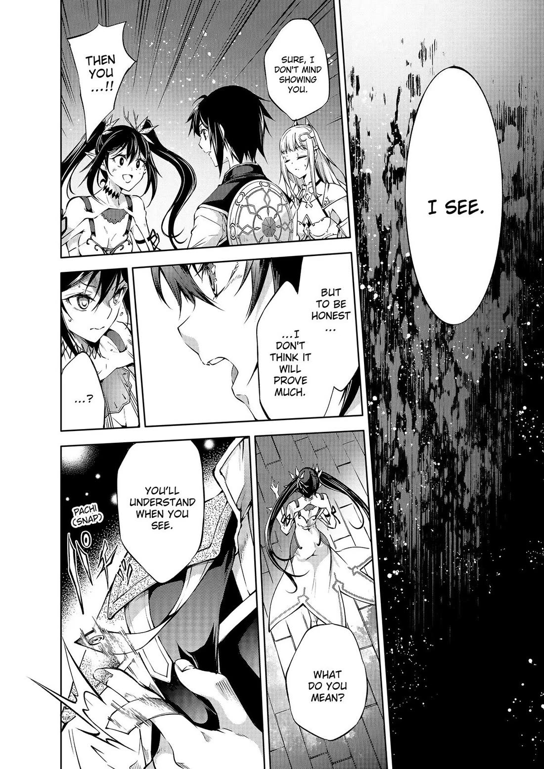 Kamigami ni Sodaterare Shimo no, Saikyou to Naru chapter 41 page 12