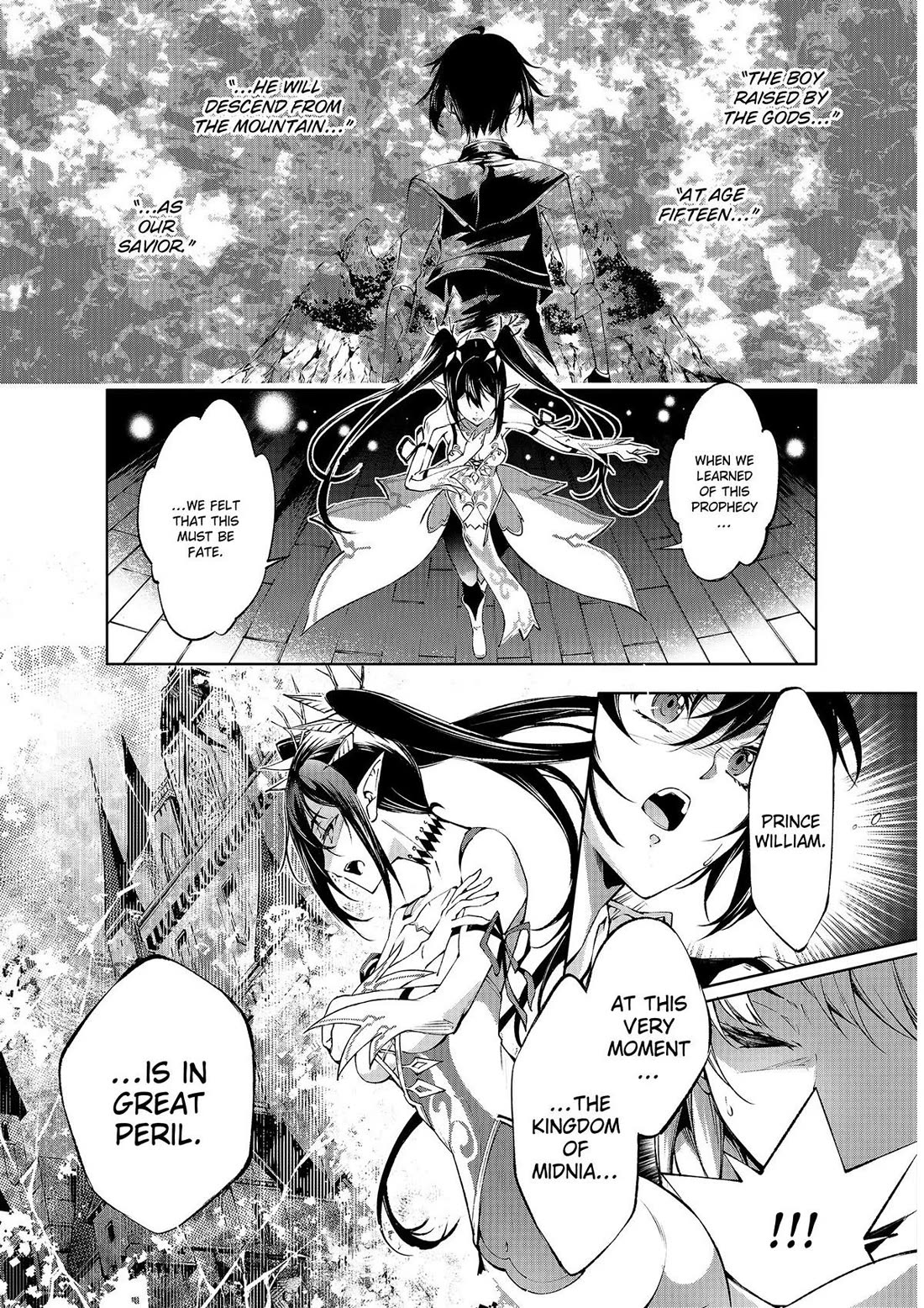 Kamigami ni Sodaterare Shimo no, Saikyou to Naru chapter 41 page 5