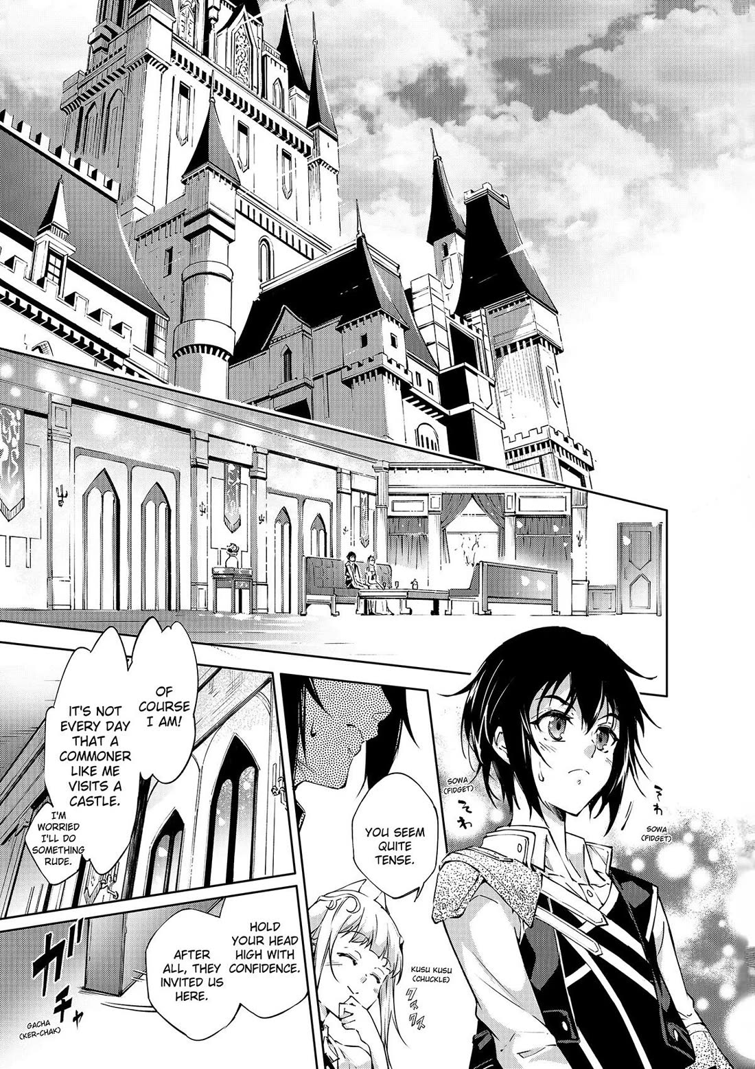Kamigami ni Sodaterare Shimo no, Saikyou to Naru chapter 42 page 1