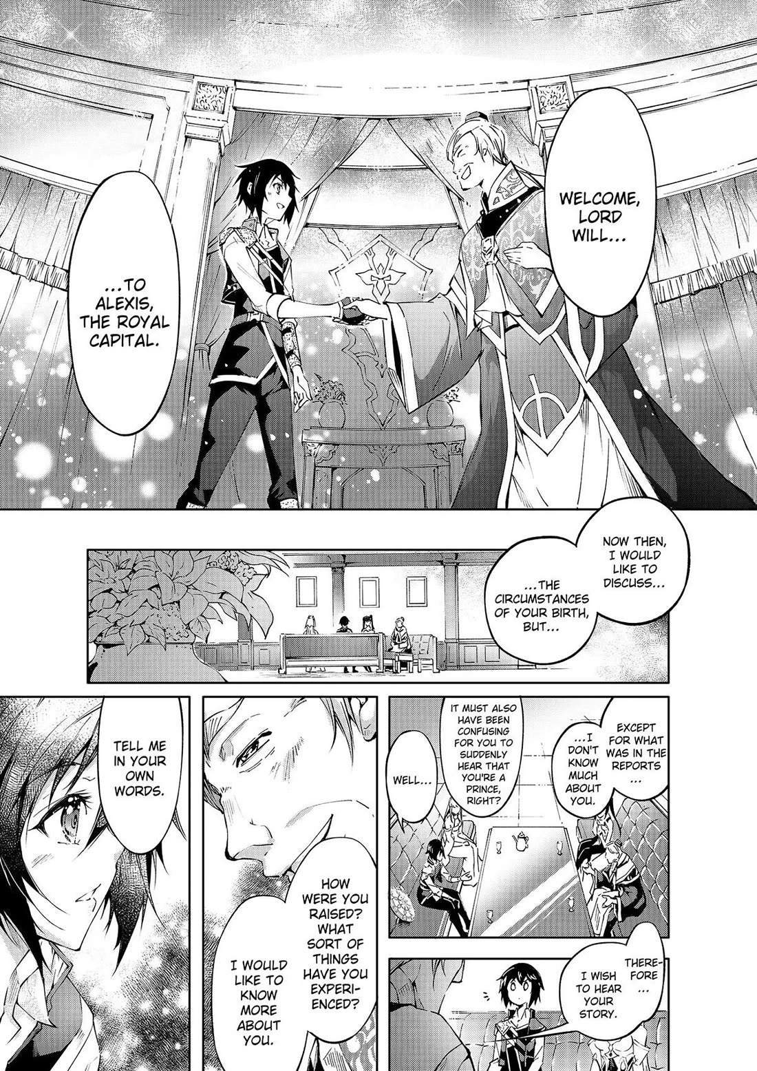 Kamigami ni Sodaterare Shimo no, Saikyou to Naru chapter 42 page 5