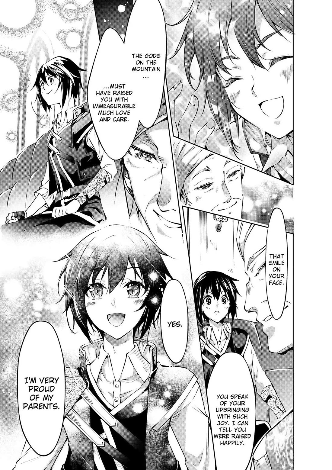 Kamigami ni Sodaterare Shimo no, Saikyou to Naru chapter 42 page 7