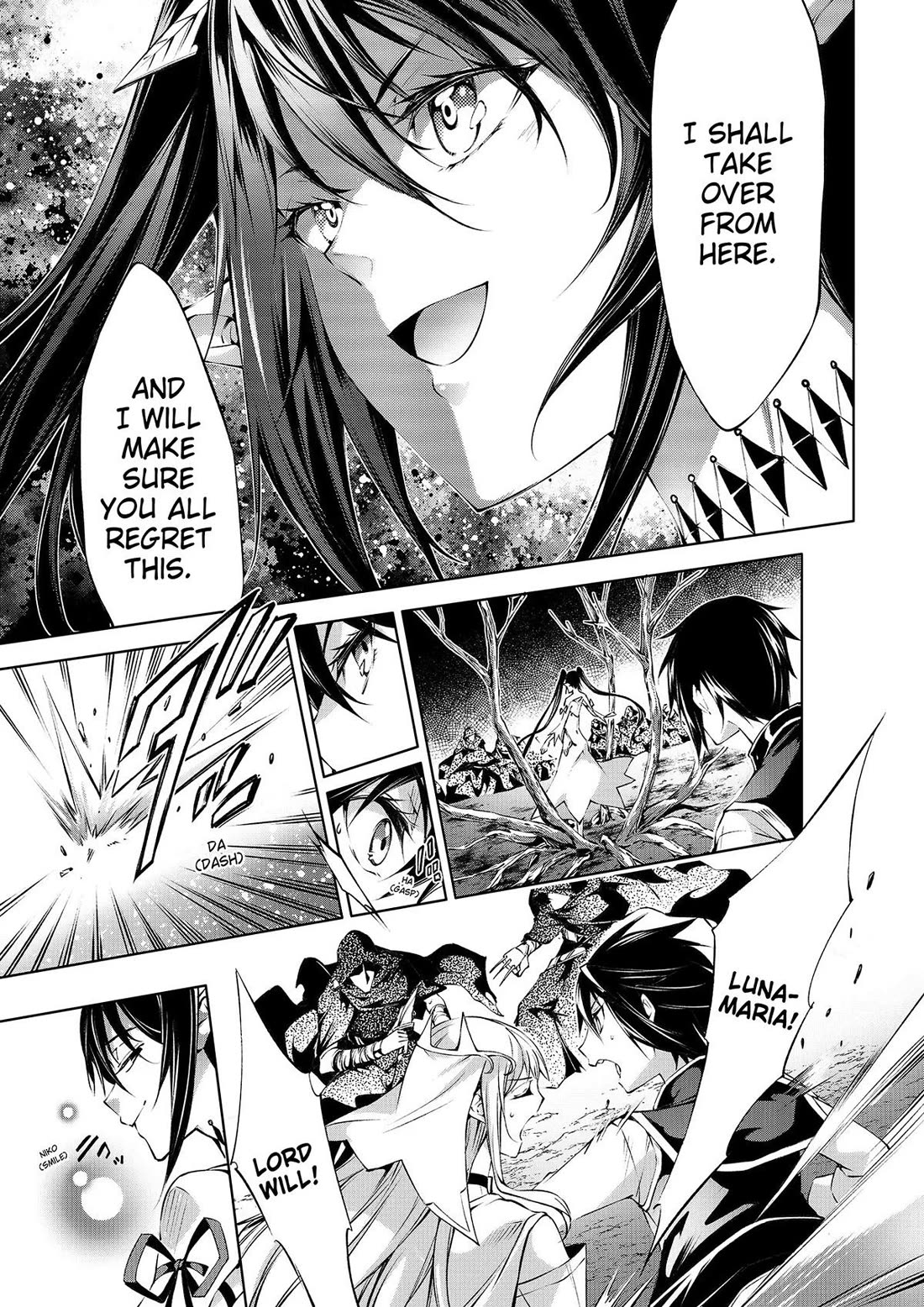 Kamigami ni Sodaterare Shimo no, Saikyou to Naru chapter 44 page 15