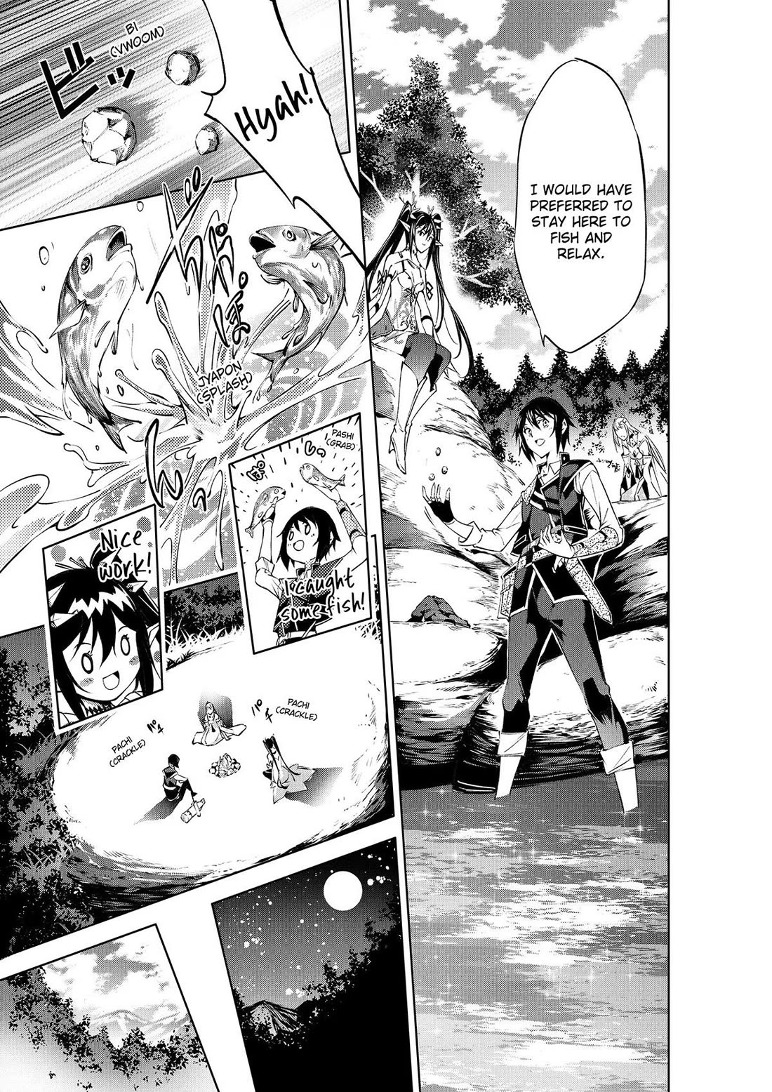 Kamigami ni Sodaterare Shimo no, Saikyou to Naru chapter 44 page 3