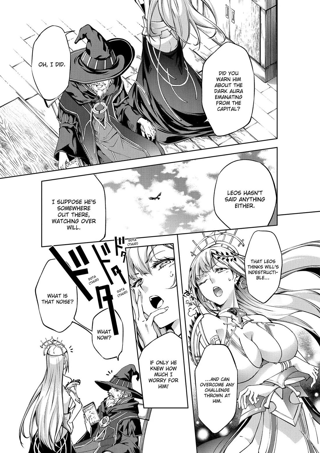 Kamigami ni Sodaterare Shimo no, Saikyou to Naru chapter 45 page 11