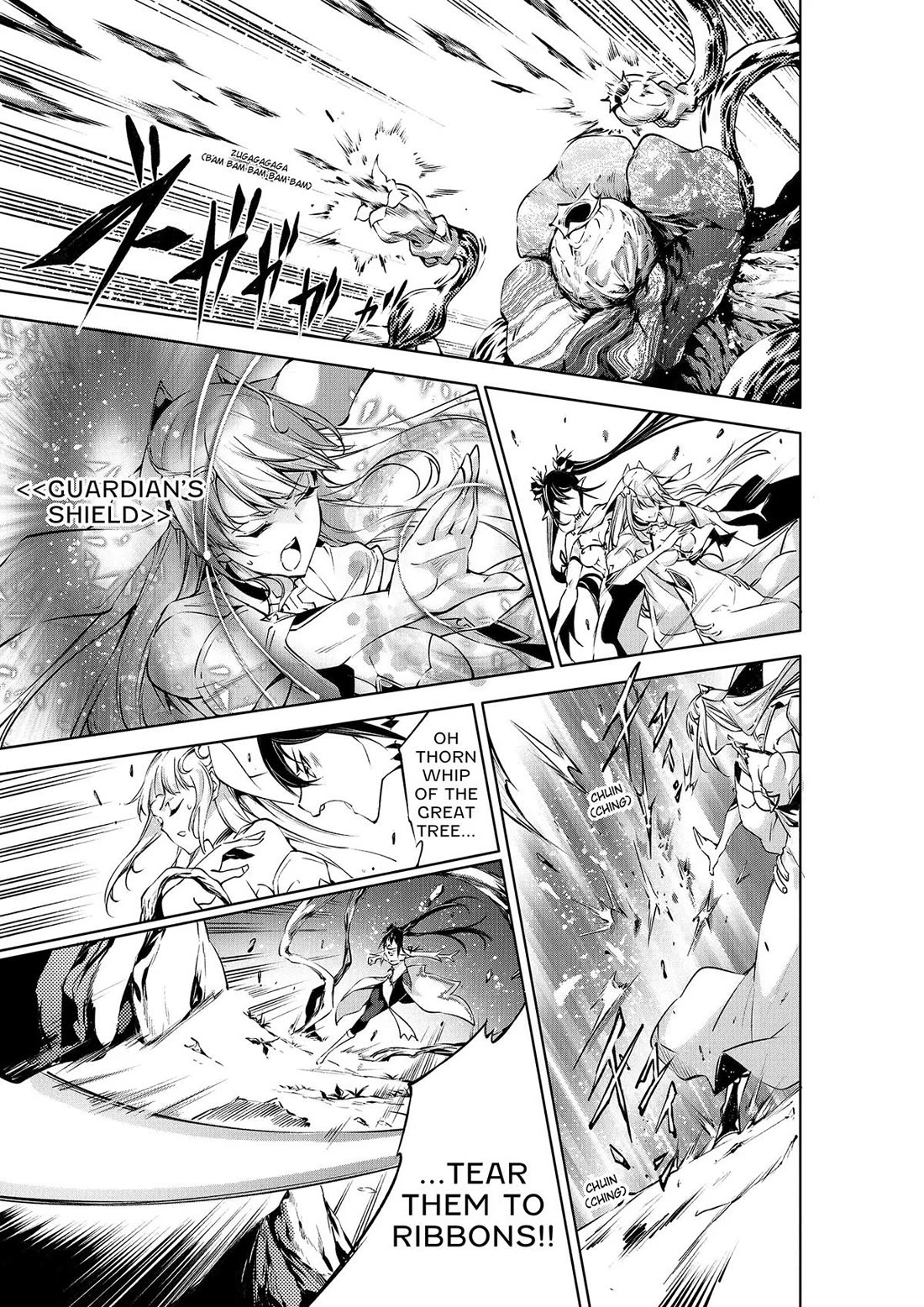 Kamigami ni Sodaterare Shimo no, Saikyou to Naru chapter 46 page 11