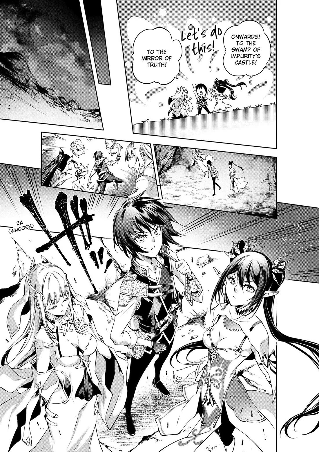 Kamigami ni Sodaterare Shimo no, Saikyou to Naru chapter 46 page 15