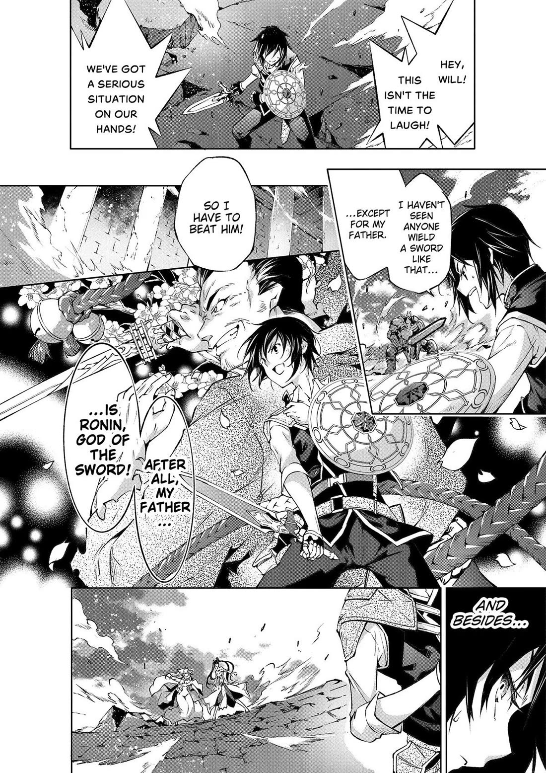 Kamigami ni Sodaterare Shimo no, Saikyou to Naru chapter 48 page 8