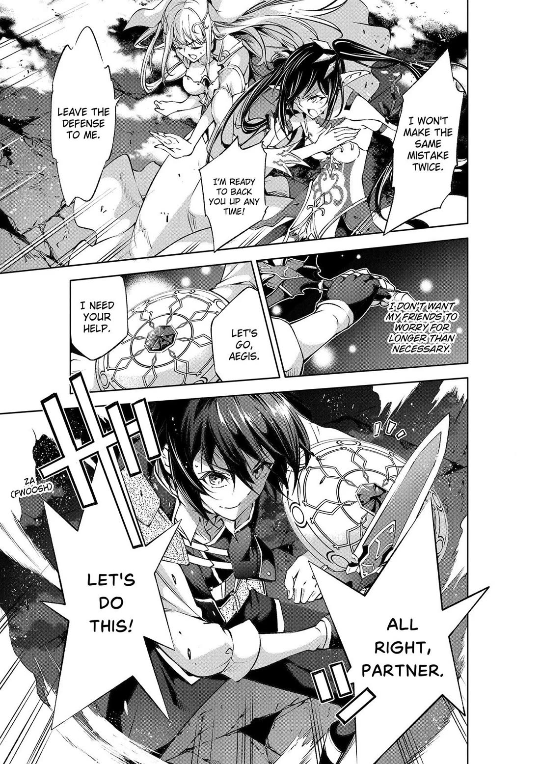 Kamigami ni Sodaterare Shimo no, Saikyou to Naru chapter 48 page 9