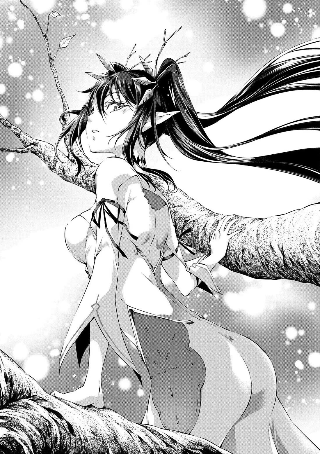 Kamigami ni Sodaterare Shimo no, Saikyou to Naru chapter 49 page 1