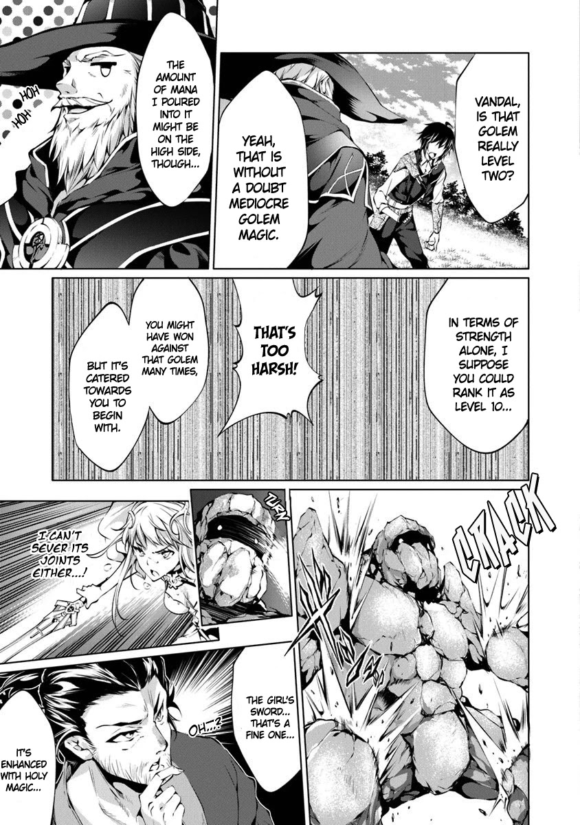 Kamigami ni Sodaterare Shimo no, Saikyou to Naru chapter 5 page 15