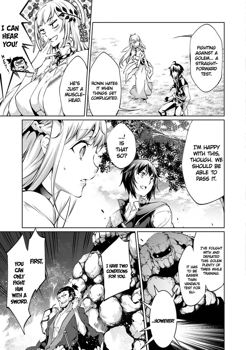 Kamigami ni Sodaterare Shimo no, Saikyou to Naru chapter 5 page 3