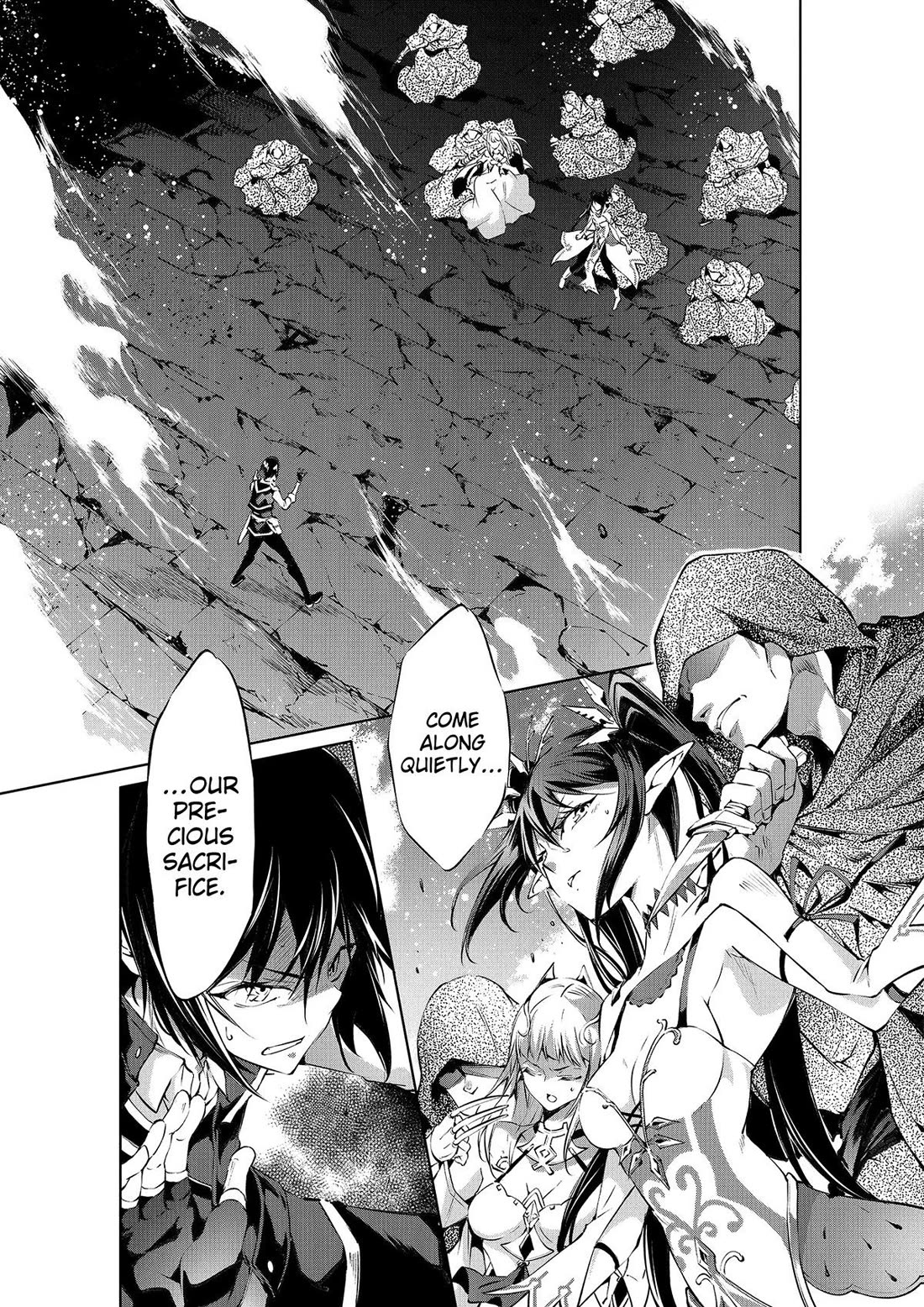 Kamigami ni Sodaterare Shimo no, Saikyou to Naru chapter 50 page 1