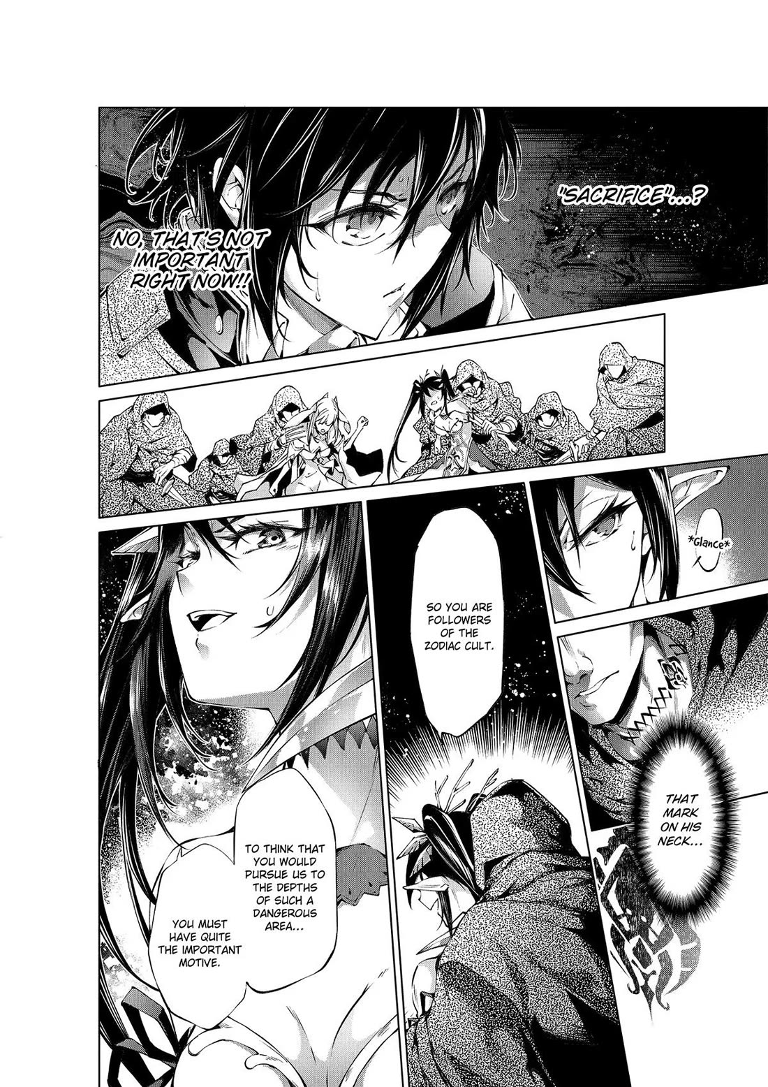 Kamigami ni Sodaterare Shimo no, Saikyou to Naru chapter 50 page 2