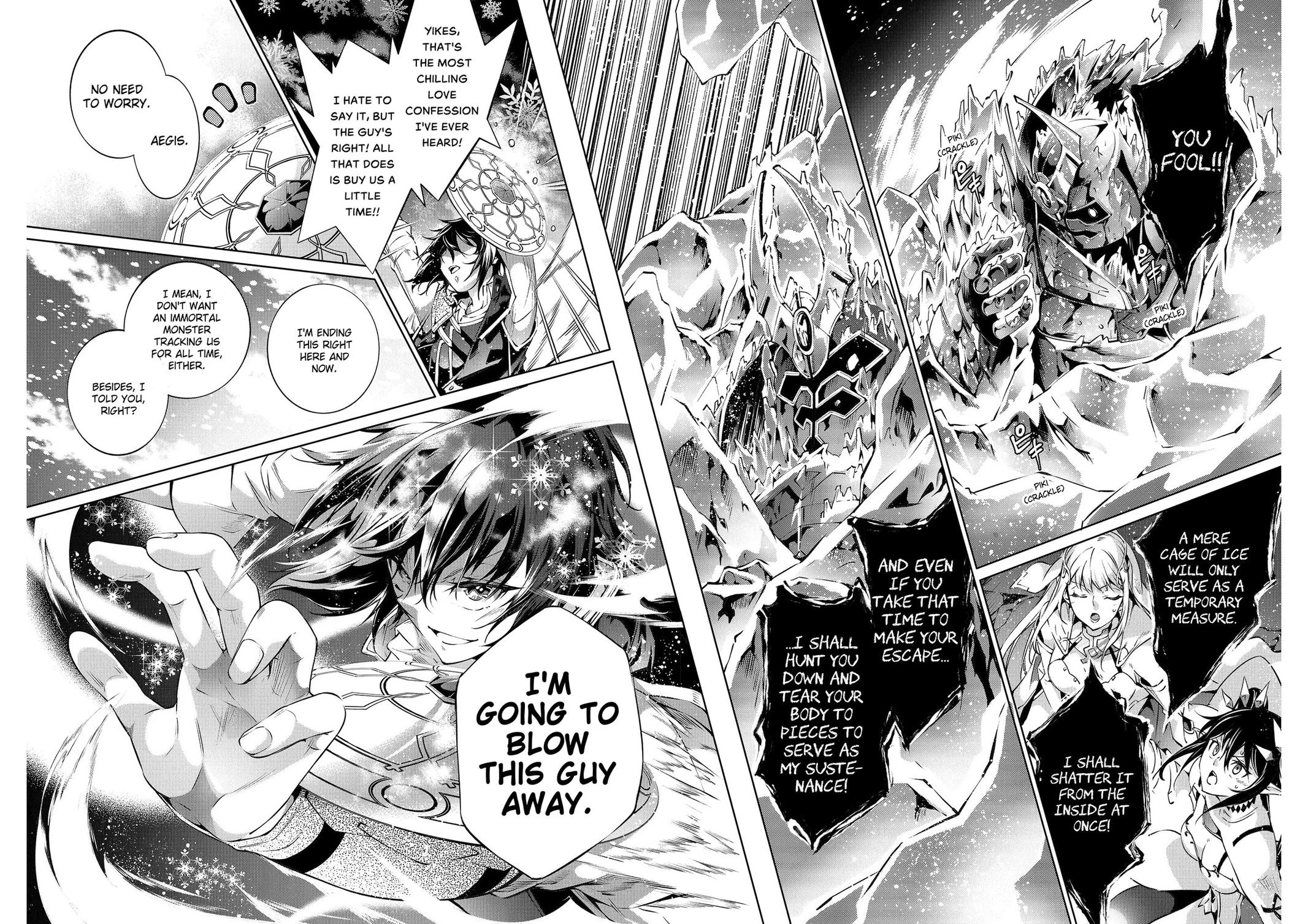 Kamigami ni Sodaterare Shimo no, Saikyou to Naru chapter 50 page 22