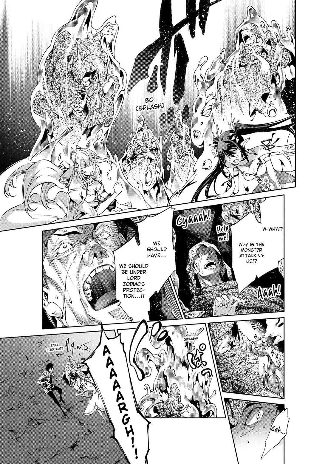 Kamigami ni Sodaterare Shimo no, Saikyou to Naru chapter 50 page 7