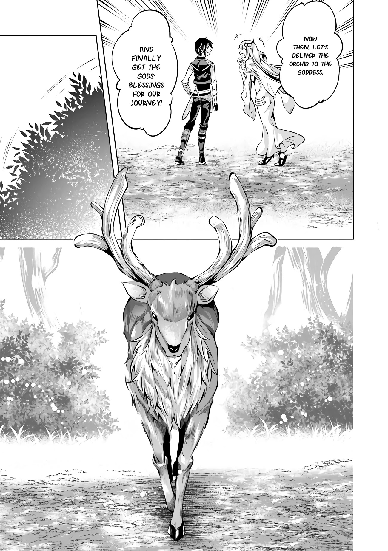 Kamigami ni Sodaterare Shimo no, Saikyou to Naru chapter 6 page 29