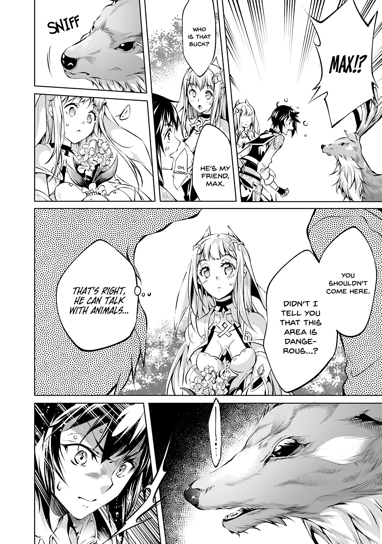 Kamigami ni Sodaterare Shimo no, Saikyou to Naru chapter 6 page 30