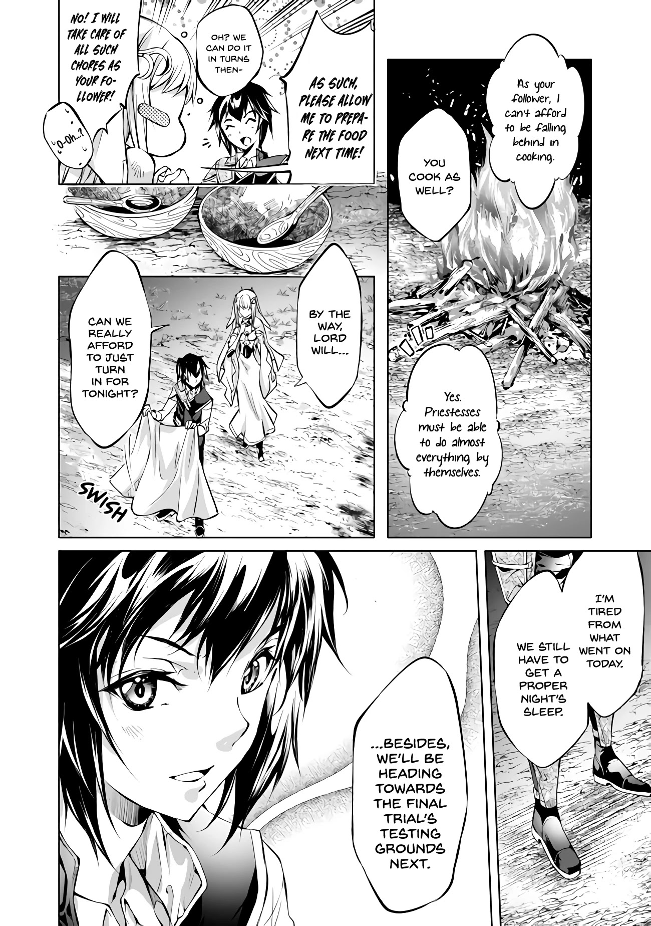 Kamigami ni Sodaterare Shimo no, Saikyou to Naru chapter 6 page 4