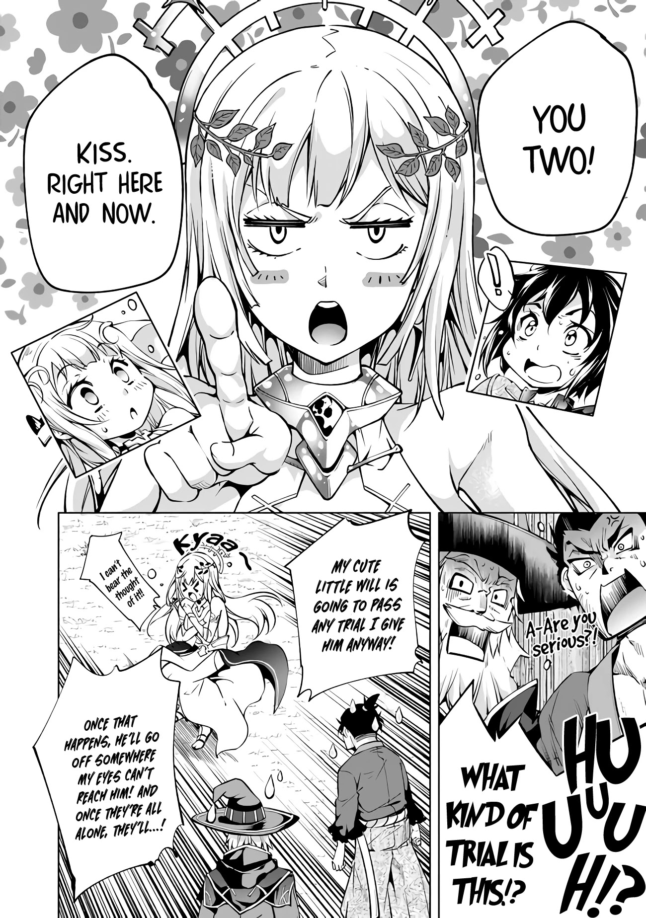 Kamigami ni Sodaterare Shimo no, Saikyou to Naru chapter 6 page 6