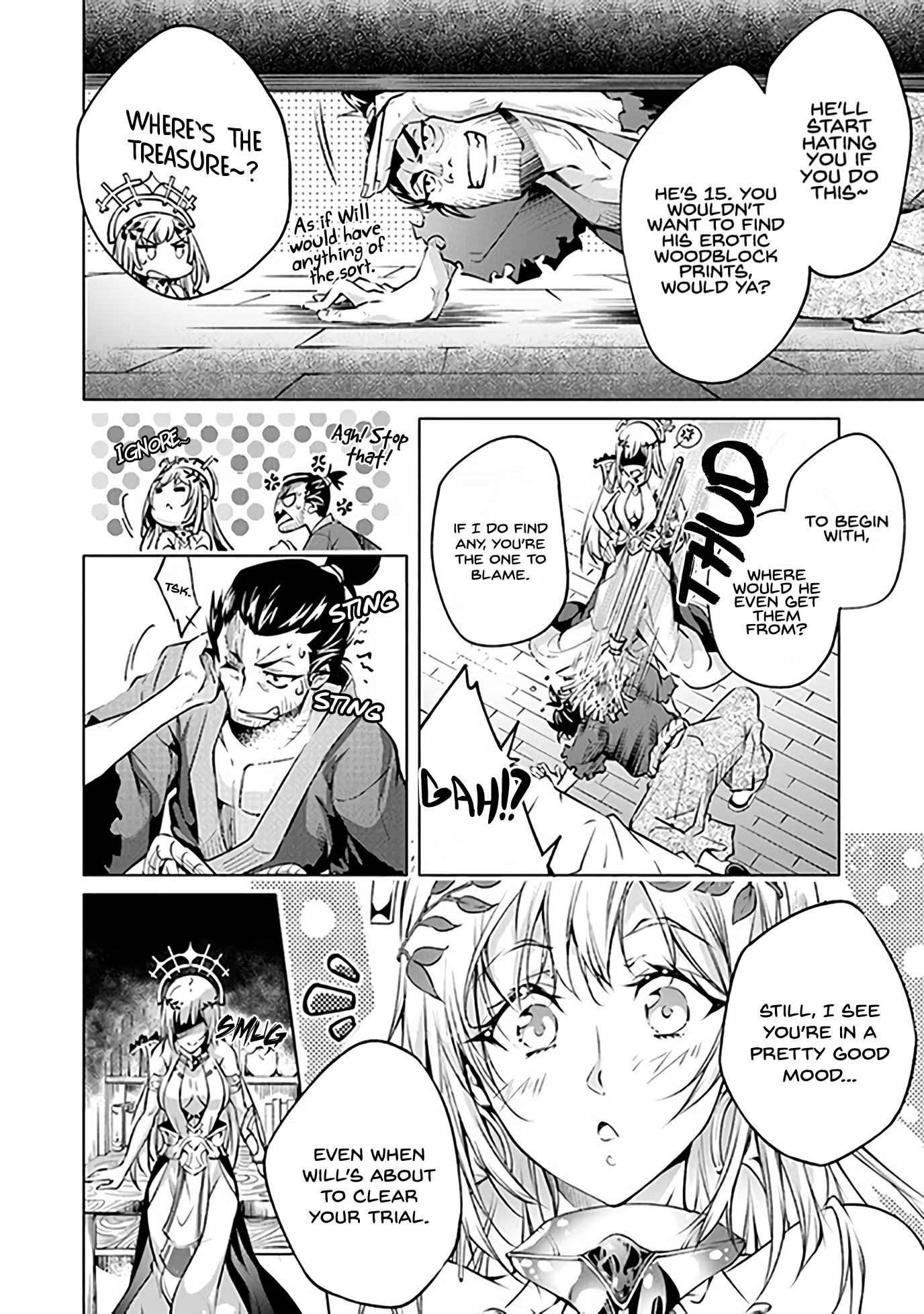 Kamigami ni Sodaterare Shimo no, Saikyou to Naru chapter 7 page 10