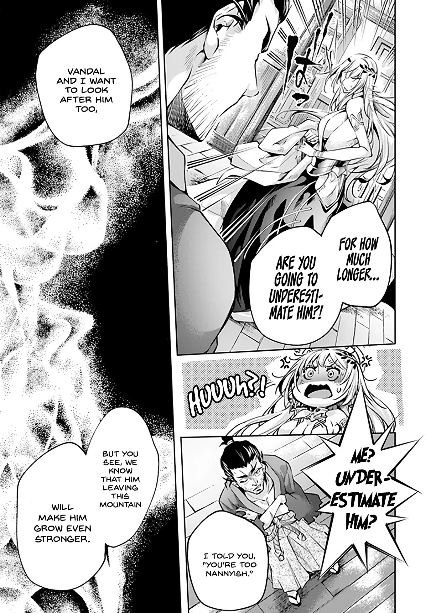 Kamigami ni Sodaterare Shimo no, Saikyou to Naru chapter 7 page 15