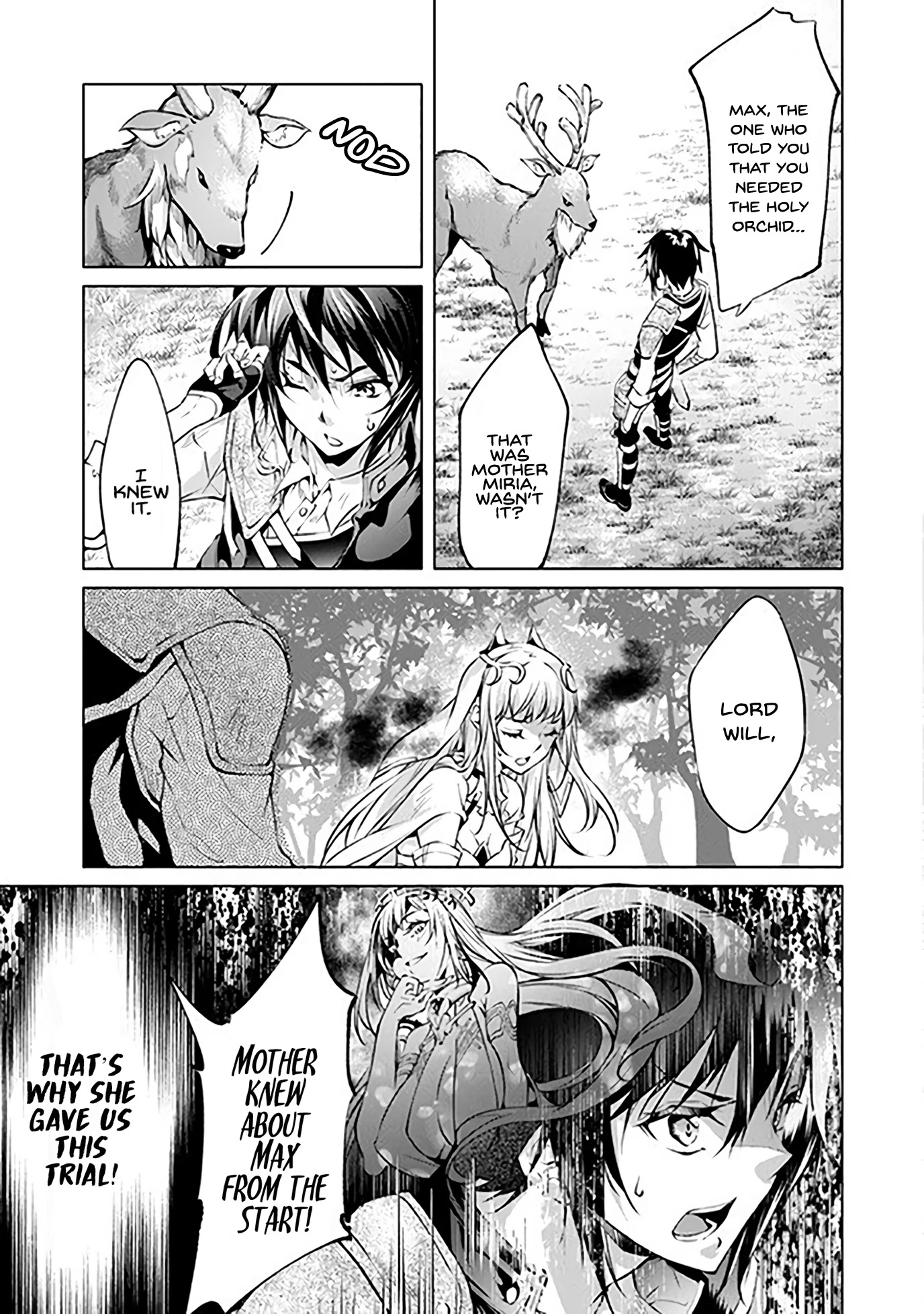 Kamigami ni Sodaterare Shimo no, Saikyou to Naru chapter 7 page 5