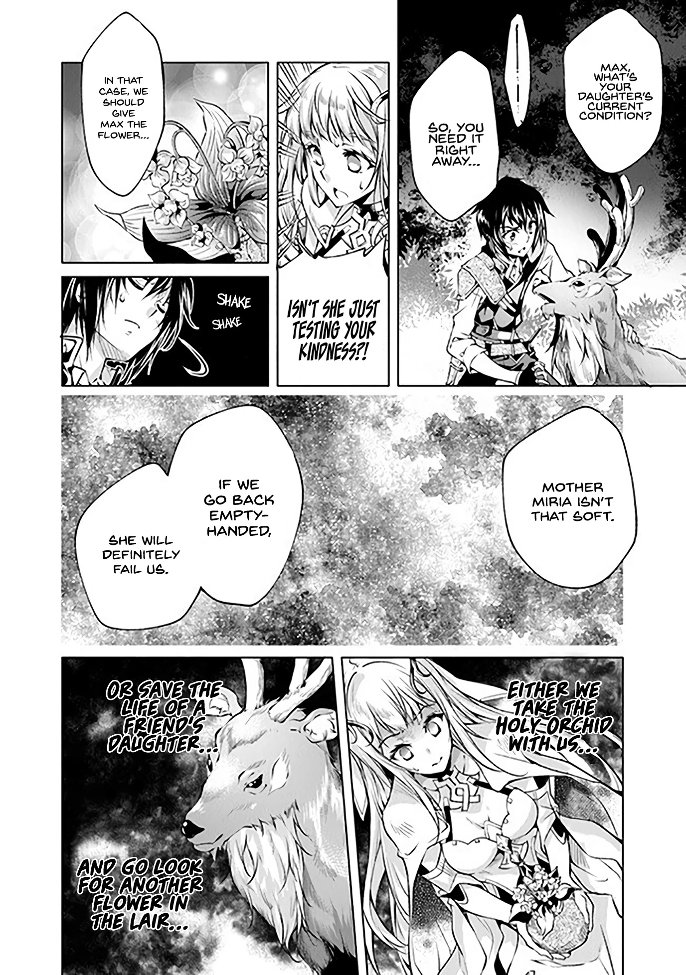 Kamigami ni Sodaterare Shimo no, Saikyou to Naru chapter 7 page 6