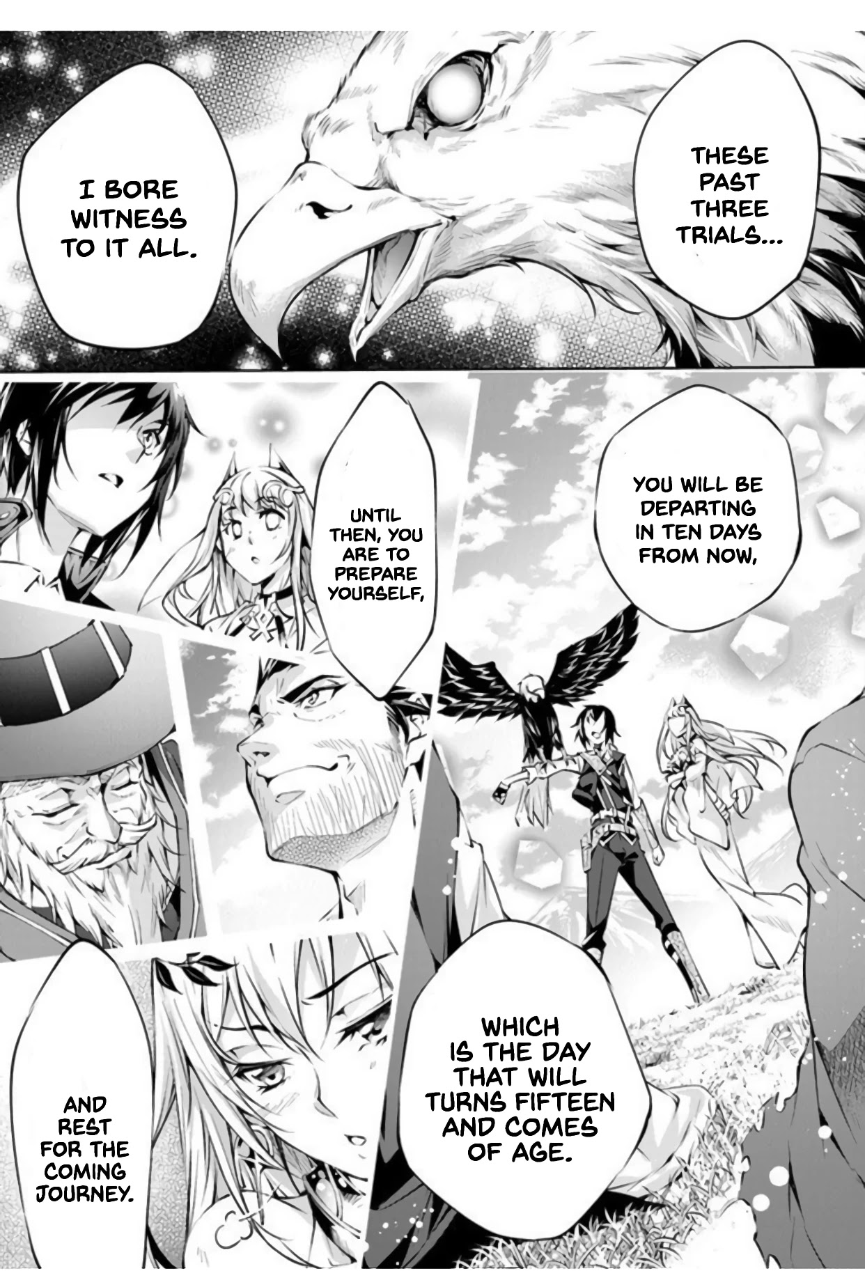 Kamigami ni Sodaterare Shimo no, Saikyou to Naru chapter 8 page 10