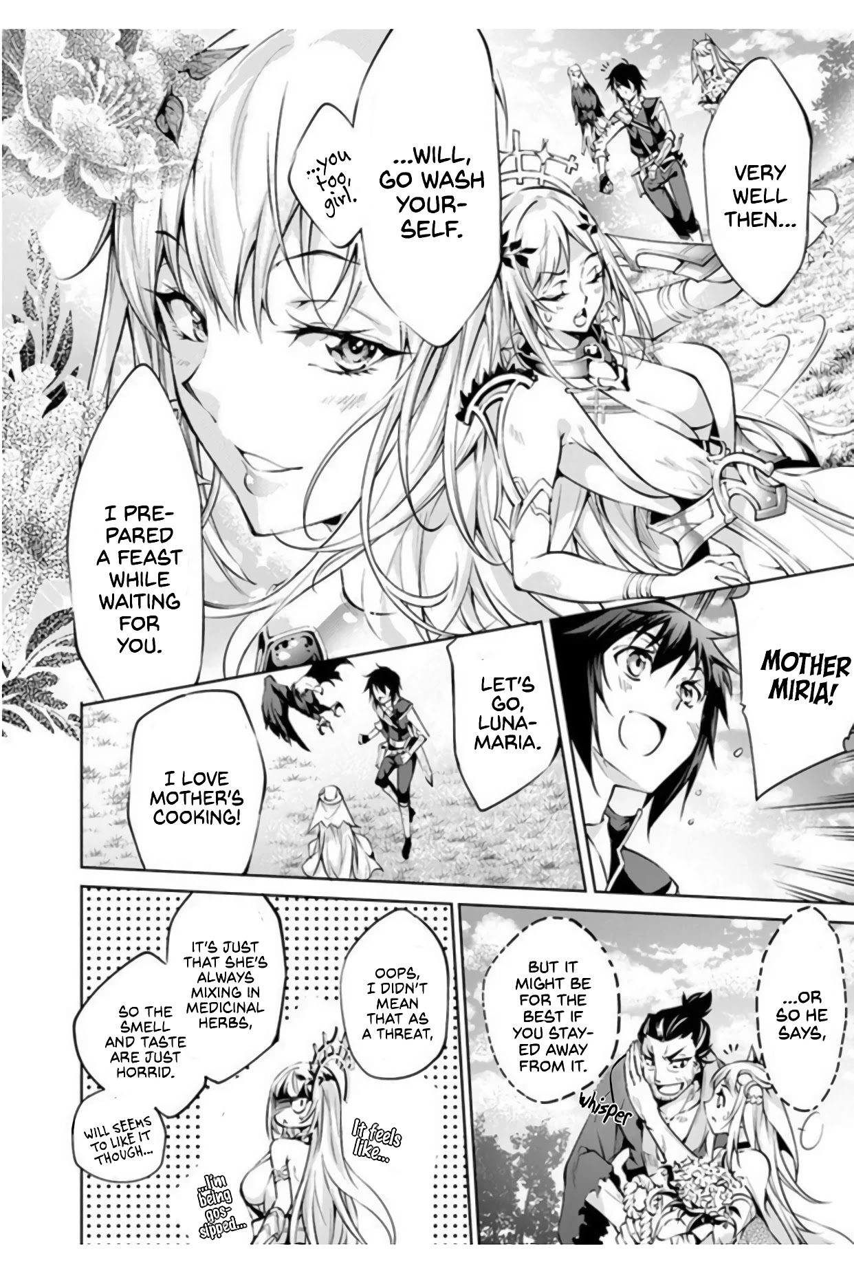 Kamigami ni Sodaterare Shimo no, Saikyou to Naru chapter 8 page 11