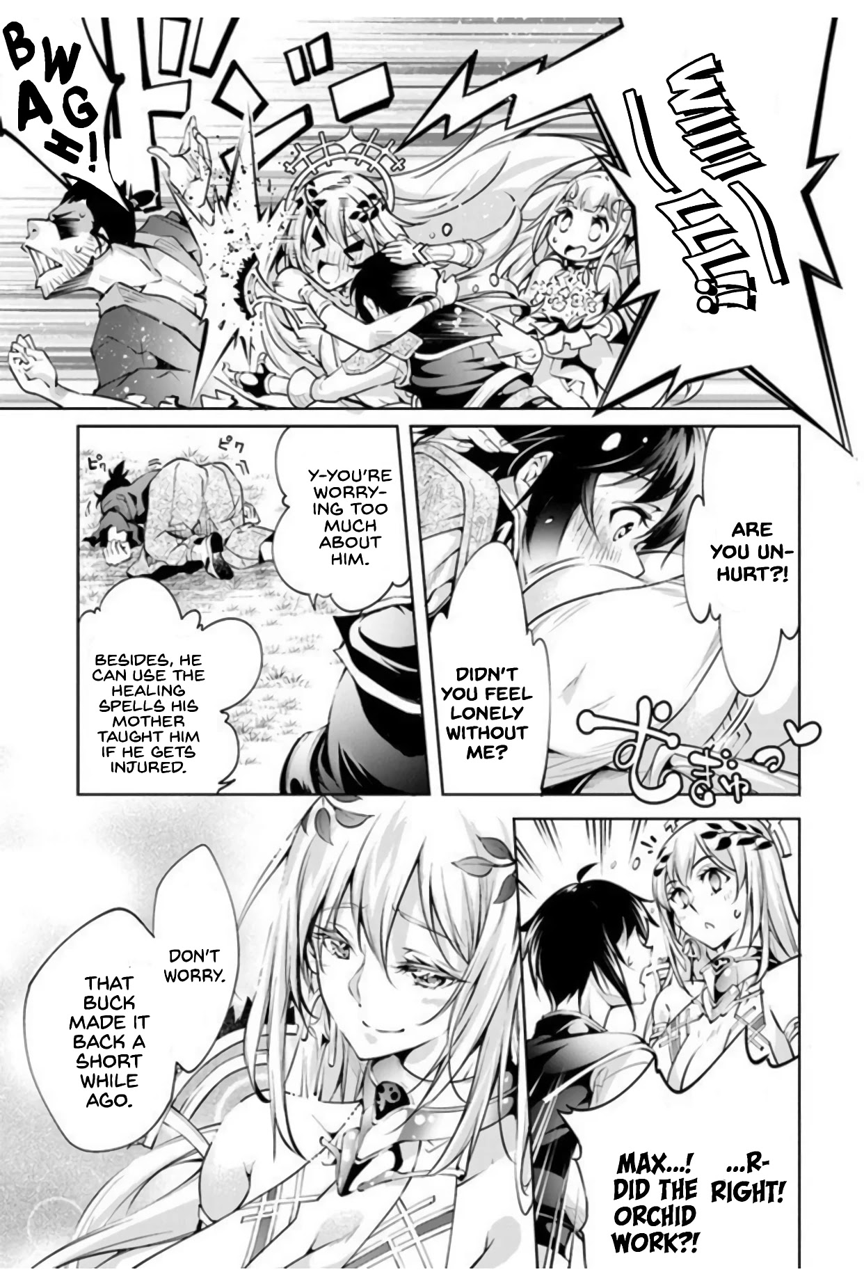 Kamigami ni Sodaterare Shimo no, Saikyou to Naru chapter 8 page 6