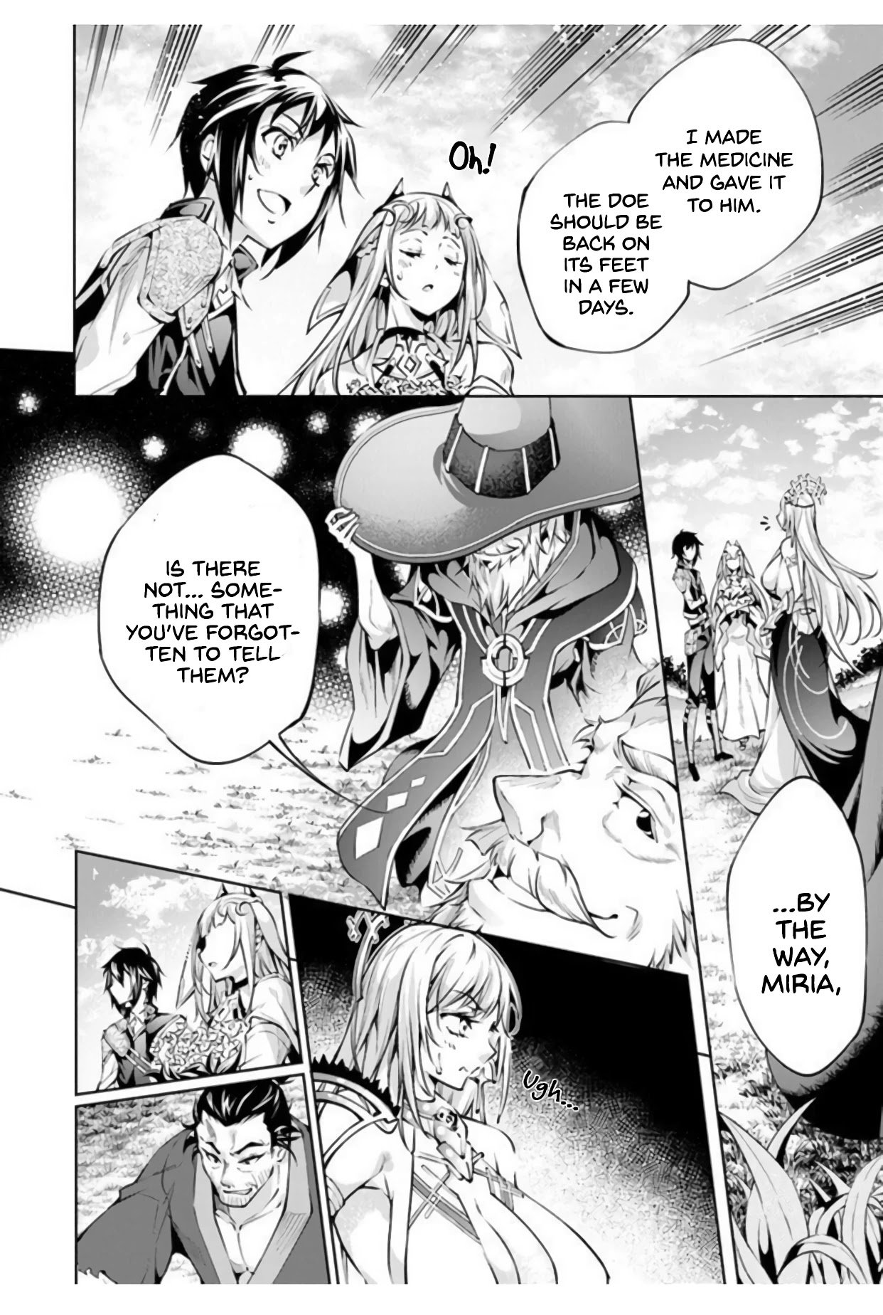 Kamigami ni Sodaterare Shimo no, Saikyou to Naru chapter 8 page 7