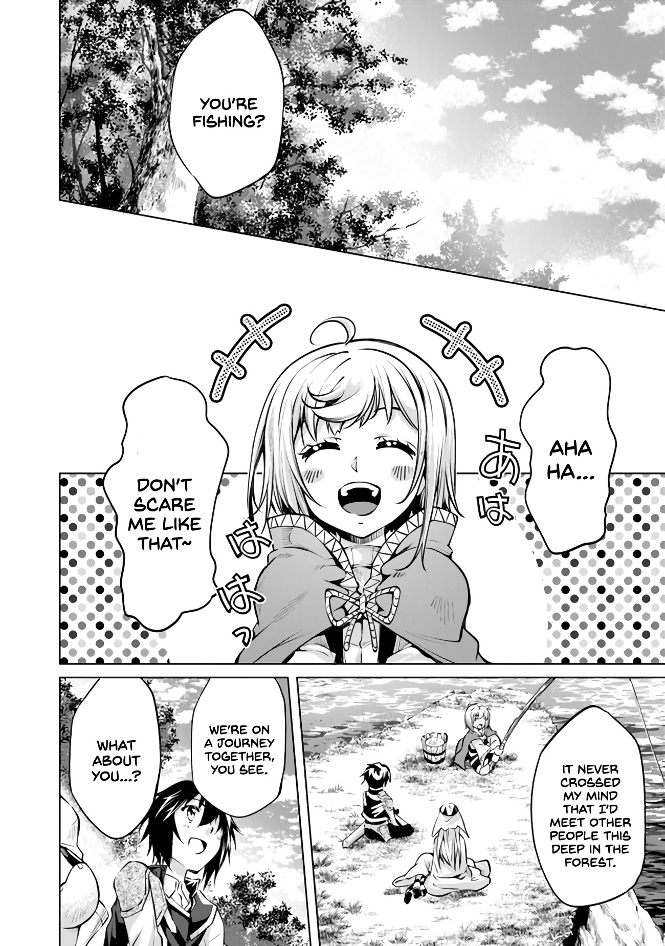 Kamigami ni Sodaterare Shimo no, Saikyou to Naru chapter 9 page 10