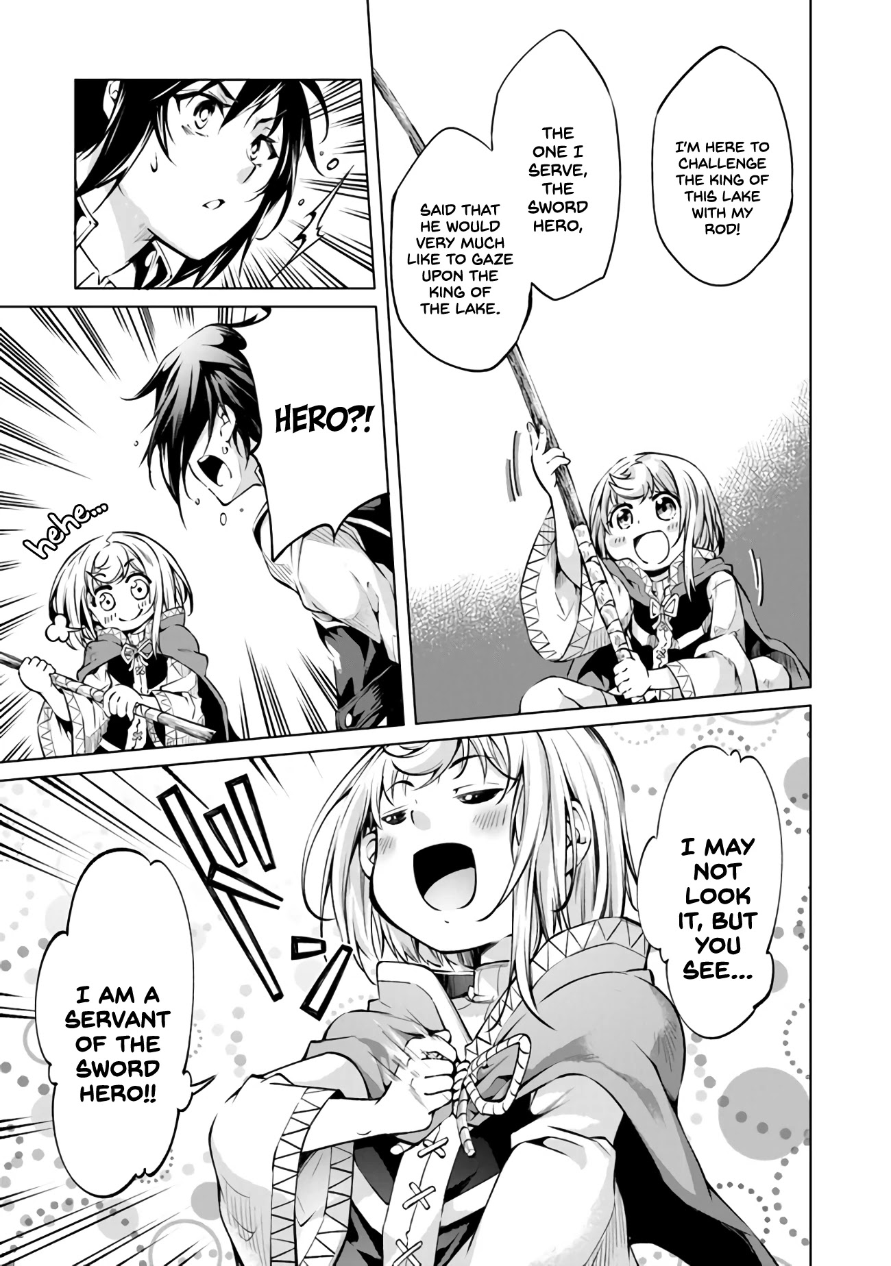 Kamigami ni Sodaterare Shimo no, Saikyou to Naru chapter 9 page 11