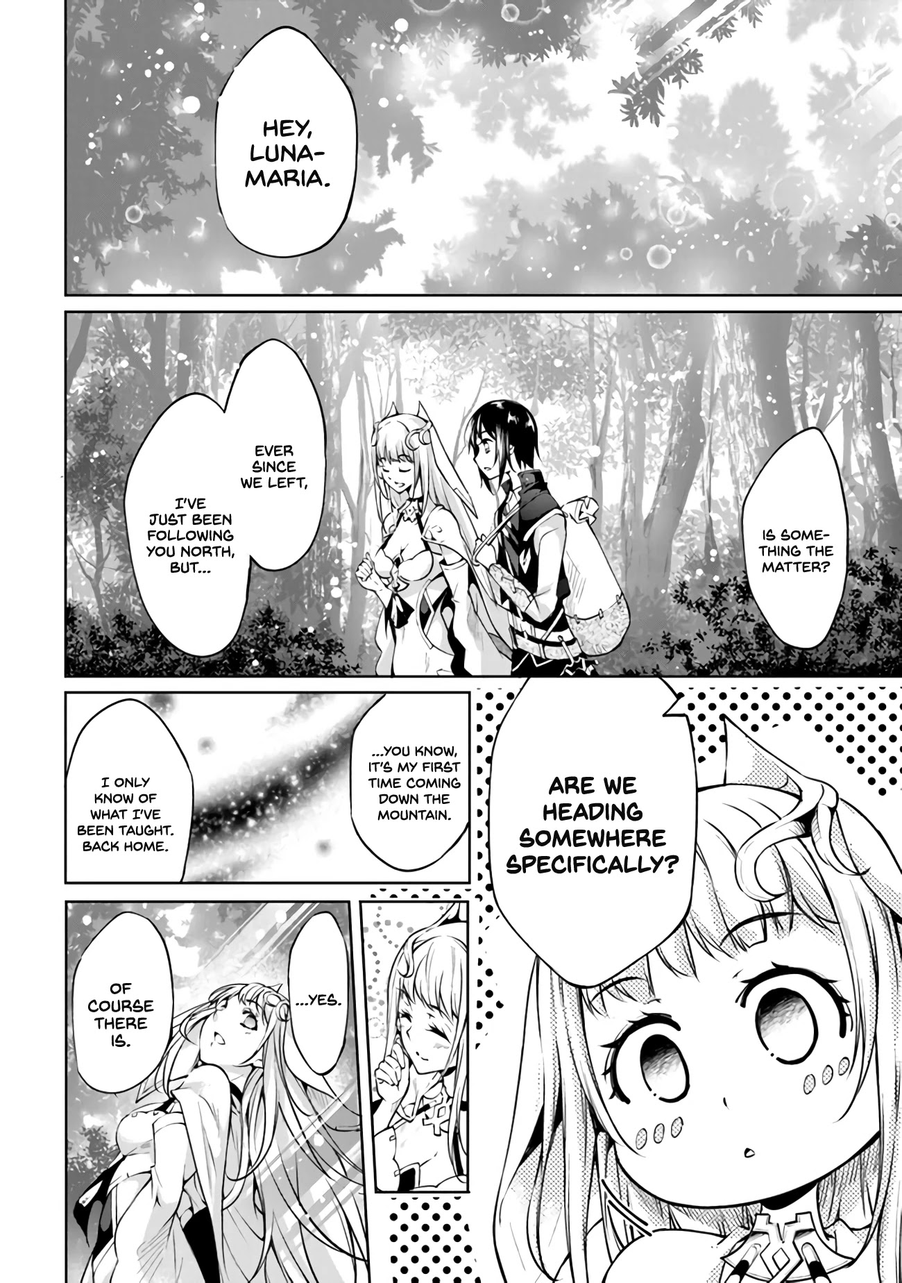 Kamigami ni Sodaterare Shimo no, Saikyou to Naru chapter 9 page 2