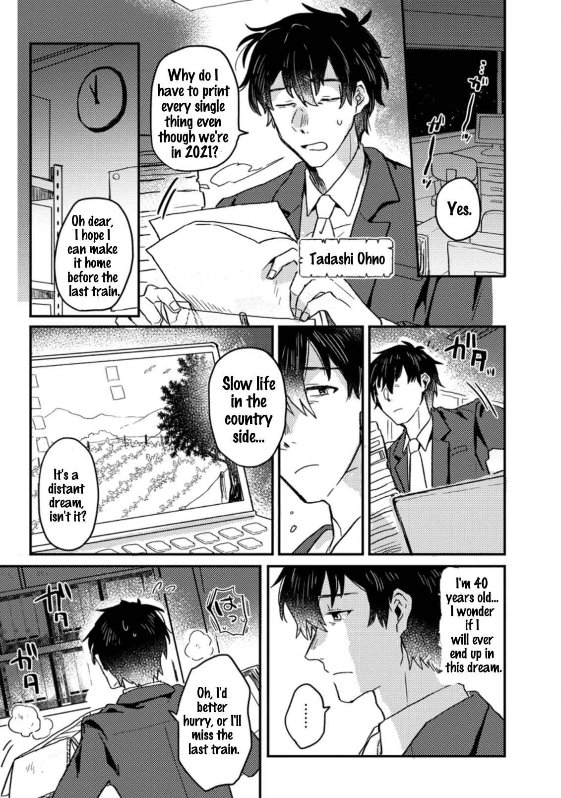 Kamigami no Kago de Seisan Kakumei chapter 1.1 page 2