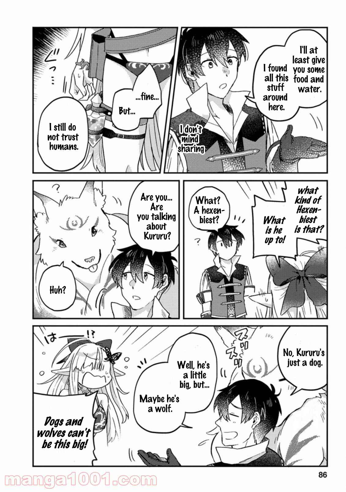 Kamigami no Kago de Seisan Kakumei chapter 3.2 page 11