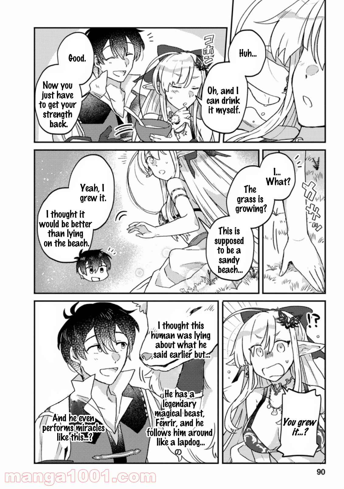 Kamigami no Kago de Seisan Kakumei chapter 3.3 page 5